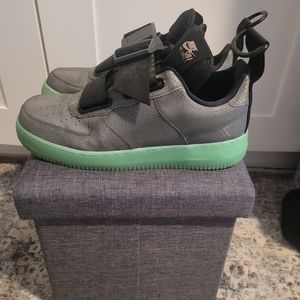 Nike Air Force 1 Utility Odell Beckham Jr, men size 11, cool grey